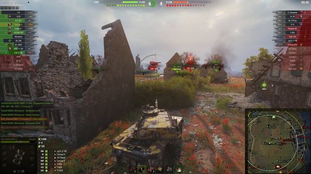 World of Tanks Concept No. 5 - 6 Kills 10,2K Damage смотреть онлайн