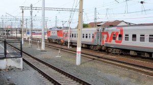 ЭП2К-281 с поездом № 102 Пенза - Нижневартовск