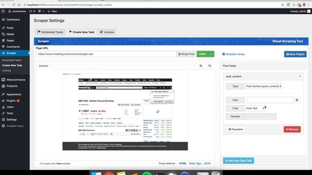 Getting Currency Data To Wordpress A Post Automatically With Scraper смотреть онлайн
