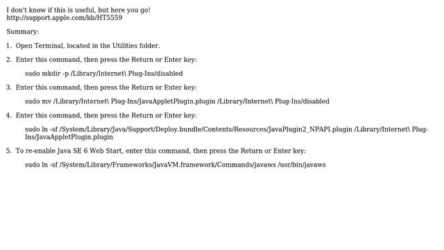 Apple: How do I downgrade Java on OSX 10.6.8? (4 Solutions!!) смотреть онлайн