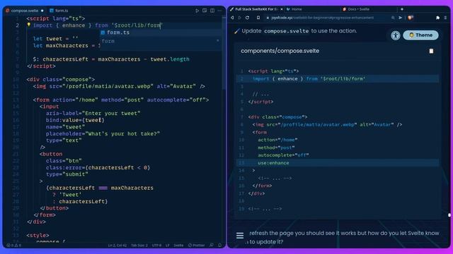 SvelteKit For Beginners #16 - Progressive Enhancement смотреть онлайн