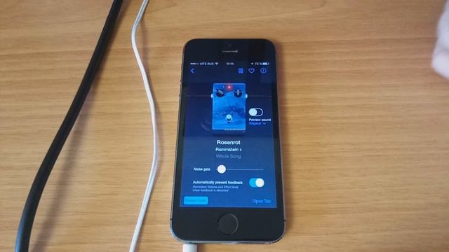 Играем на электрогитаре через смартфон. Tonebridge Guitar Effects #2: iOS смотреть онлайн