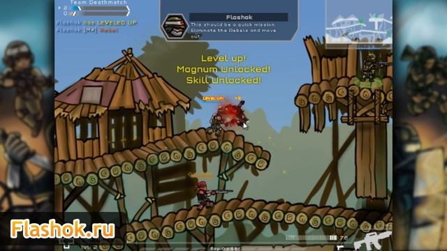 Flashok ru: Видео обзор игры Strike Force Heroes смотреть онлайн