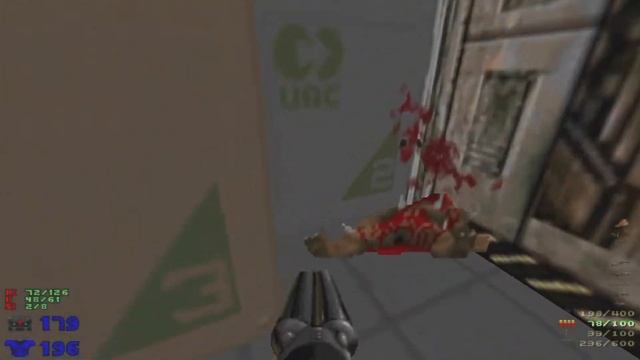 Map13: Downtown - Doom II: Hell on Earth [Все секреты] смотреть онлайн