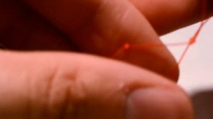 Как привязать леску к коннектору тенкара или маховой удочки.