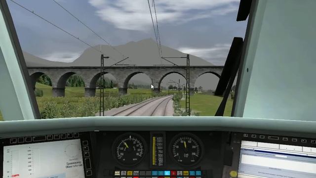 RailWorks 3 | Электровоз BR101 DBAG "Blue" | В долину Зееберга смотреть онлайн