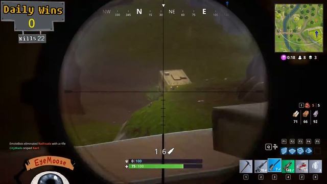 Fortnite Battle Royale Moose Against the World Stream Highlights смотреть онлайн