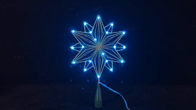Christmas Tree Topper Star 009 APP Control Smart Lights-- From Hello Fairy смотреть онлайн
