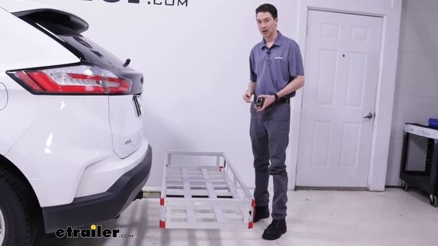 etrailer | Flint Hill Goods 60 x 22 Cargo Carrier Review - 2022 Ford Edge смотреть онлайн