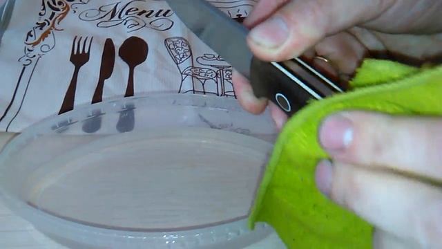 Рукоять ножа из кожи. Тест на влагостойкость. смотреть онлайн