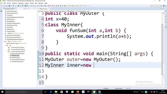 What is inner class in java ? смотреть онлайн