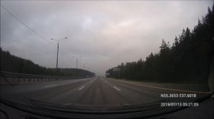 Driving in Moscow region: Текстильщики - Серпухов 13/07/2019 (timelapse 4x)