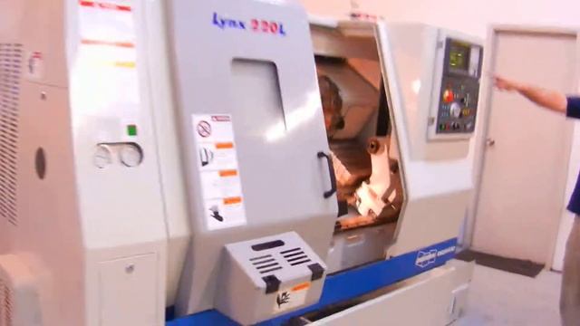 DOOSAN/DAEWOO LYNX 220LC TWO AXIS TURNING CENTER смотреть онлайн