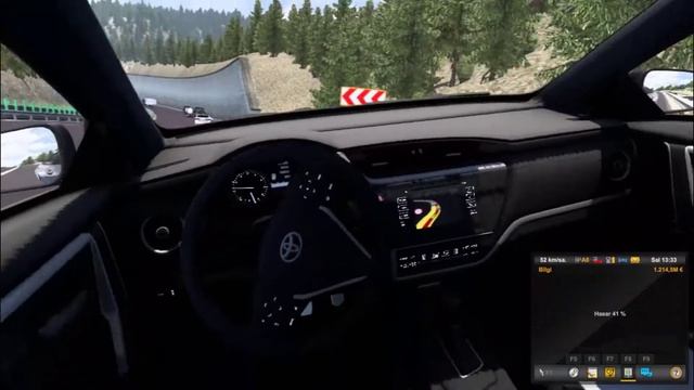 toyota corolla 2018 ets 2 araba Mod (1.44) смотреть онлайн