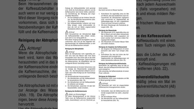 Delonghi ESAM4200 S EX1 Bedienungsanleitung Handbuch смотреть онлайн