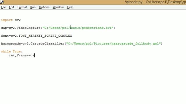 Human Body Recognition/Detection with OpenCV смотреть онлайн