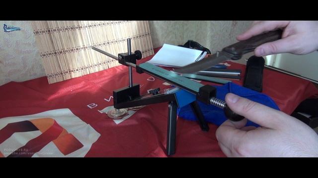 Точильный станок Ganzo Touch Pro (мнение, первая заточка ножа) смотреть онлайн