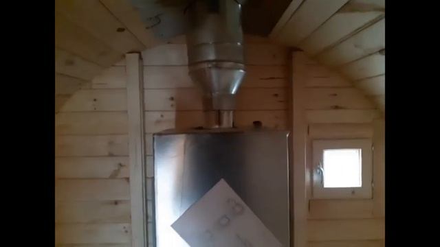 Баня-бочка на прицепе смотреть онлайн