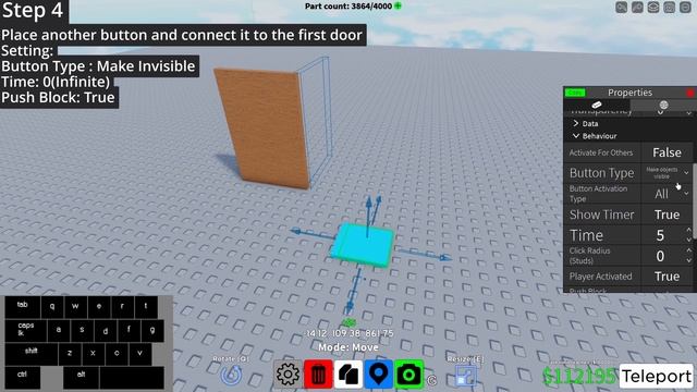 How to Make an Animated Door (Roblox Obby Creator) смотреть онлайн