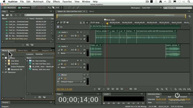 Editing and Trimming Audio in Adobe Audition CS6 (Webinar Preview)