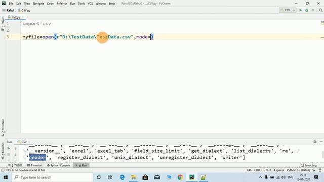 26 Python CSV Module -Reader Method смотреть онлайн