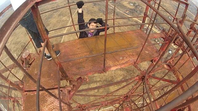 ЛЭП 150-170м через р. Амур. Хабаровск DROPROPE смотреть онлайн