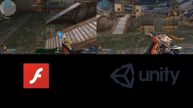 Global Strike - Unity Player vs Flash player | Comparison 1 | смотреть онлайн