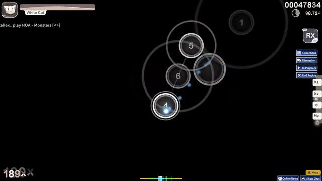 OSU - NOA - Monsers(8.03*) Relax mode смотреть онлайн