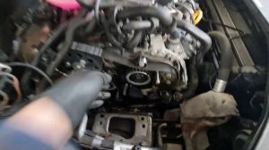 Фольксваген Пассат B7 2.0TDI. Сложная замена ремня ГРМ. VW Passat 2.0 TDI.