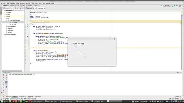 Урок по Java 97: Swing 2: JComponent смотреть онлайн