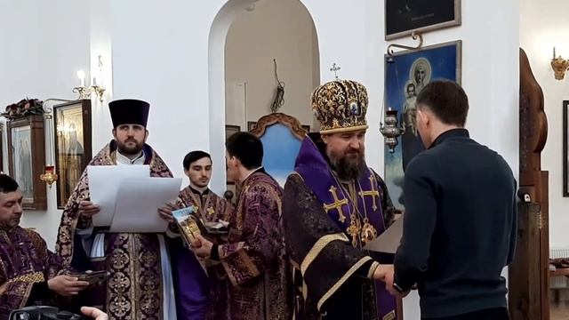 Крестный ход и поздравления Владыки в праздник св блж Матроны Московской смотреть онлайн