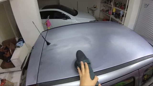 BOYASIZ GÜNEŞ YANIĞINI GİDERDİM | Opel Corsa Yenileme Projesi Bölüm 4 смотреть онлайн