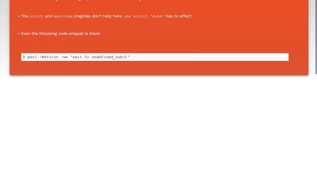 How can I smoke out undefined subroutines? смотреть онлайн