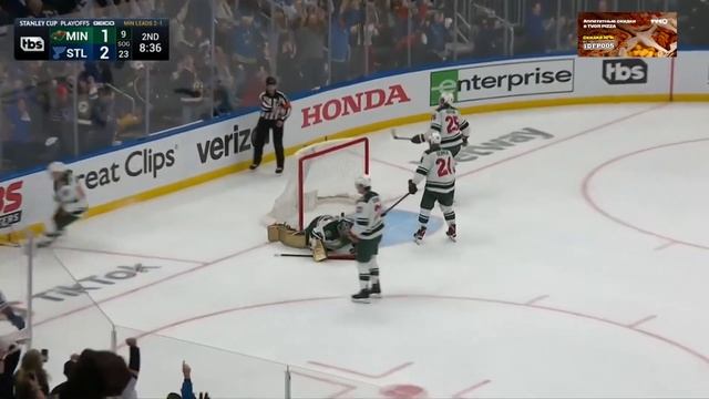 РУССКИЙ ОБЗОР NHL. Minnesota Wild vs St. Louis Blues | First round | Game 4 | Stanley Cup 2022 смотреть онлайн