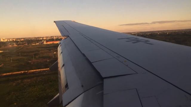PR-GIT GOL6689 GRU-CGR pouso RWY24 смотреть онлайн