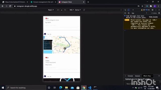 MERN Stack Instagram clone | React | Node js | Mongodb | Express смотреть онлайн