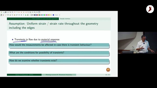 Lectures in rheology of complex materials | Talk by Prof. Abhijit P Deshpande, IIT Madras| Lecture смотреть онлайн