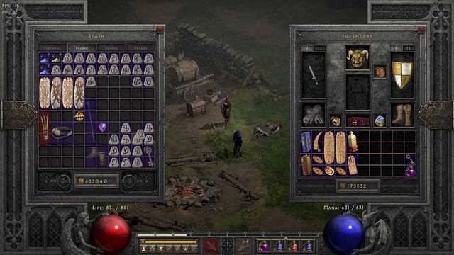 Diablo 2: Resurrected - 100 Andariel Runs (Hardcore) смотреть онлайн