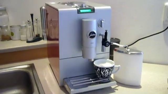 Jura ENA 7 Příprava Cappuccino