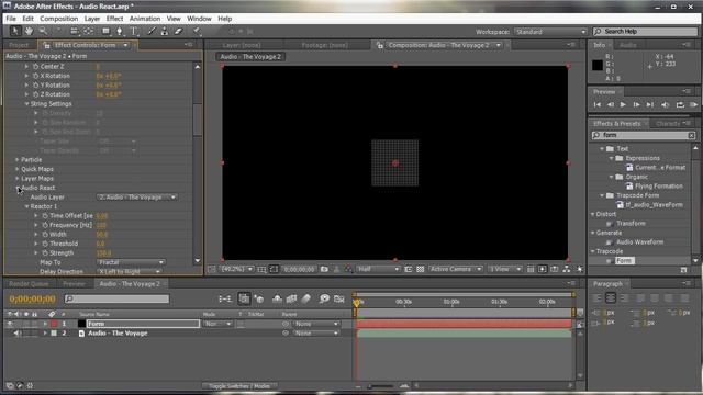 AE: Audio Reaction Visualization With Form смотреть онлайн