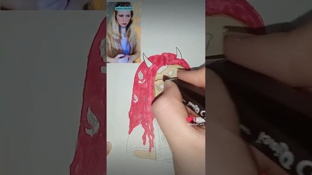 ✨//История+рисунок //??#Poplar #LikeeArt #Творчество #Рисование # смотреть онлайн