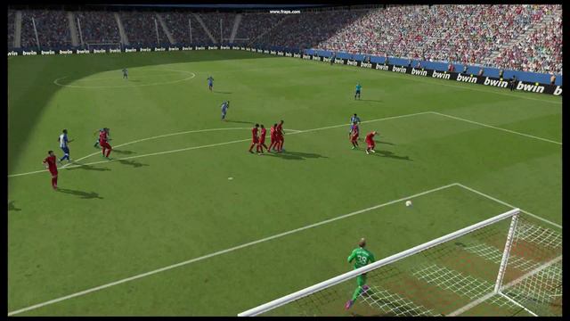 Гол со штрафного в Fifa 15 смотреть онлайн