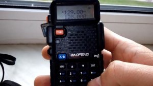 Работа baofeng uv-5r  в АМ модуляции, авиадиапазон.