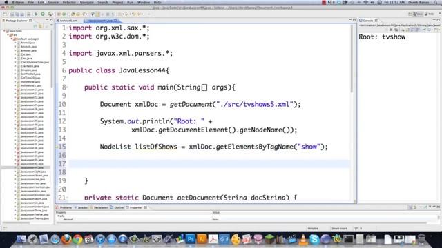 Java Video Tutorial 44 смотреть онлайн