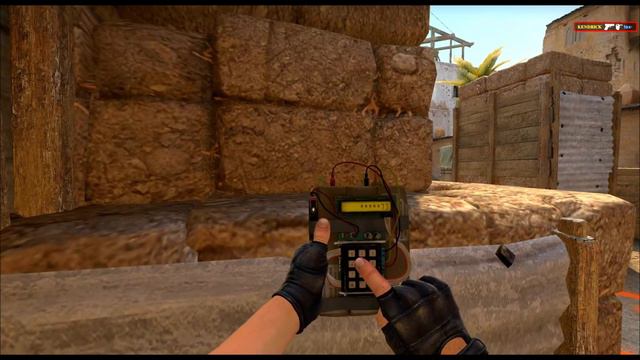 CS:GO BEST MOMENT | Glock 1vs4 смотреть онлайн