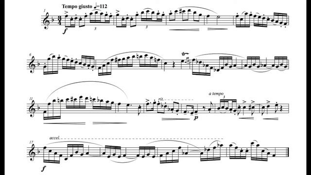 2015 GMEA Alto Saxophone Concert Band Etude 2 смотреть онлайн