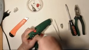 Клеевой пистолет.   Устройство