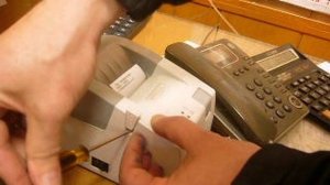 Как разблокировать крышку ККМ Штрих Лайт
