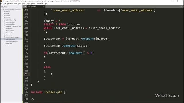 PHP Project On Library Management System - Create User Login Page - 25 смотреть онлайн