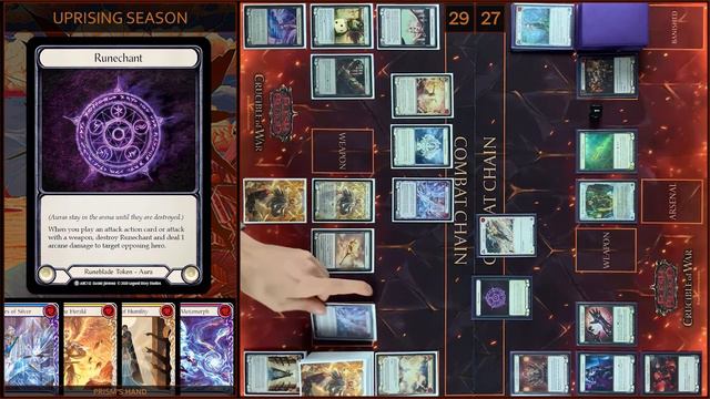 The last Dance! Prism vs Briar. Classic Constructed - Flesh and Blood TCG смотреть онлайн